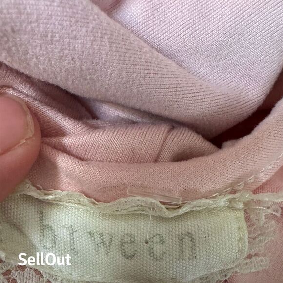 Btween Girl’s Pink Cold Shoulder Knee Length Dress Size 8 Casual - Picture 5 of 5